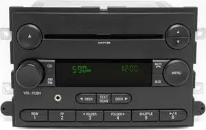 2007 Ford Fusion AM FM CD Player Radio Receiver w Aux Input 7E5T-18C869-BE