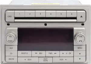 2008 Lincoln MKZ Radio Receiver AM FM 6-Disc CD MP3 Player Module 8H6T-18C815-AC