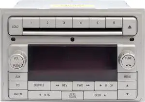 2008 Lincoln MKZ Radio Receiver AM FM 6-Disc CD MP3 Player Module 8H6T-18C815-BD