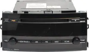 2006-09 Toyota Prius AM FM Radio CD Player Part Number 86120-47270 Face ID 51830