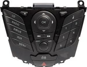 2013 Ford Fiesta Radio and Audio Control Panel Identification Code AE8T18K811AB