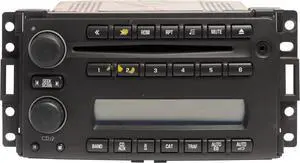 2008-09 Chevrolet Uplander AM-FM Radio CD Player w Aux Port Part Number 15878234