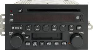2004-2006 Buick Allure Regal Rendezvous AM FM CD Cassette Radio 10376760 Opt U1Q