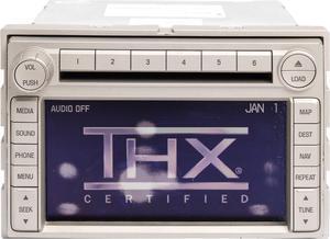 2008-09 Lincoln MKZ AM FM Receiver MP3 Single-Disc CD Player Nav H6T-18K931-CA