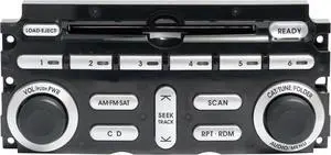 2007-08 Mitsubishi Endeavor Audio Controls 6 Disc CD Player Satellite 80020343ZZ