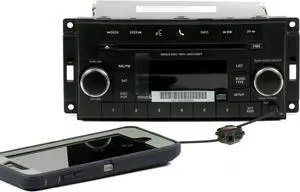 2012-17 Dodge 1500 2500 3500 Jeep Liberty Wrangler Stereo CD Aux RES P05091198AB