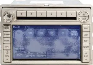 2008-09 Lincoln MKZ AM FM MP3 Stereo 6-Disc CD Player Navi Ready 8H6T-18K931-DA