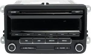 2012-16 Volkswagen Beetle AMFM Radio Single CD MP3 Player Part Number 1K0035154D