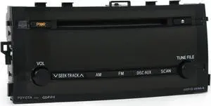 2006-09 Toyota Prius AM FM Radio CD WMA mp3 Player 51824 Part Number 86120-47200
