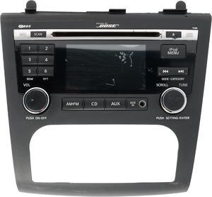 2010-2013 Nissan Altima AM FM Radio CD Player MP3 Aux Port 28185ZX00A Face PY05F