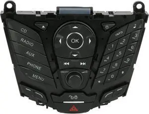 2012-13 Ford Focus AM FM Radio & Temp Control Panel Part Number CM5T-18K811-LA