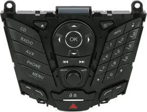 2012-13 Ford Focus AM FM Radio & Temp Control Panel Part Number CM5T-18K811-LC