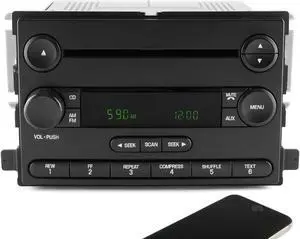 2006-2007 Ford Freestar Mercury AM FM CD Player Radio w Bluetooth 6F2T-18C869-DA