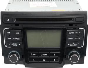 2011 Hyundai Sonata AM FM Radio SiriusXM Single Disc CD MP3 Player 96180-3Q000