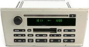 2003-2005 Lincoln LS Single OEM AM FM CD Cassette Radio Receiver 4W4T-18C868-AB