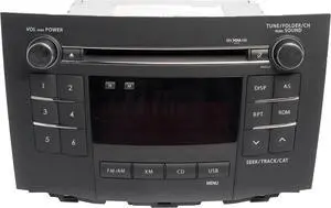 2010-2013 Suzuki Kizashi AM FM Radio XM Single Disc CD Player 39101-57L00 PA57L0