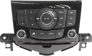 2013-2016 Chevrolet Cruze AM FM w Single CD Control Panel Part Number 95166368