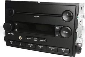 2007 Ford Fusion Car Radio - AM FM mp3 CD Player Aux iPod Input 7E5T-18C869-BB