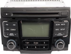 2011 Hyundai Sonata AM FM Radio XM Single Disc CD MP3 Player 96180-3Q000