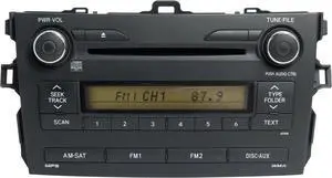 2009-2010 Toyota Corolla AM FM MP3 Receiver CD Player 8612002A90 A518A0