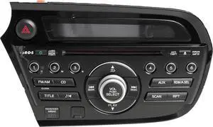 2010-14 Honda Insight AM FM MP3 AUX Receiver Single-Disc CD Player 39100-TM8-A02