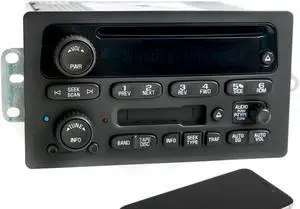 Chevy GMC 2003-2005 Truck Radio AM FM CD Cassette w Bluetooth Music 15104156