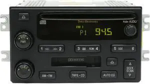 Kia 2003-2006 Sorento Radio AM FM Single Disc CD Cassette Receiver 96110-3E000