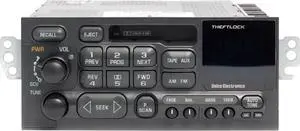 1997-04 Chevrolet Corvette AM-FM Radio with Cassette Player Part Number 16257631