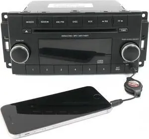 2013-2017 Chrysler Dodge Jeep AM FM MP3 Radio CD Player Part - P05091195AB - RES 2013-2017 Chrysler Dodge Jeep AM FM MP3 Radio CD Player Part - P05091195AB - RES