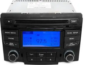 2013-14 Hyundai Sonata Radio AM FM CD mp3 Player 96180-3Q700 Option 9611PC