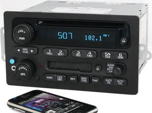 Chevy GMC 2005-09 Truck AM FM CD CS Radio w Aux Input & Bluetooth Music 10359566