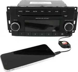 Chrysler Dodge 12-16 Caravan Town & Country AM FM Radio CD w Aux P05091301AA RES