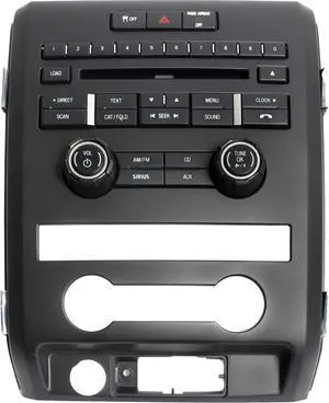 2012-14 Ford F-150 Truck Radio Control Panel Bezel CL3T-18A802-HA 2012-14 Ford F-150 Truck Radio Control Panel Bezel CL3T-18A802-HA