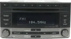 2008-2011 Subaru Impreza AM FM Radio mp3 CD XM Capability 86201FG600 CZ601U1