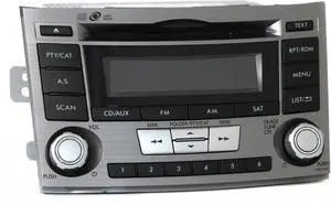 2012-14 Subaru Legacy AM FM Radio mp3 CD Satellite Bluetooth Capable 86201AJ61A