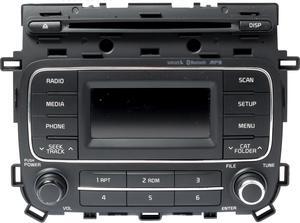 2014-2016 Kia Forte AM FM SAT Radio CD MP3 Player Bluetooth Part ID 96170A7771WK