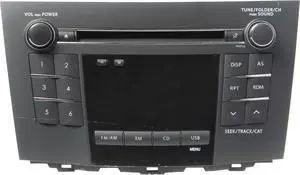2010-2013 Suzuki Kizashi AM FM Satellite Radio CD Player 39101-57L01 Face PA57L0