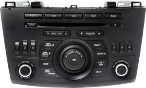 2011-13 Mazda 3 AM FM Satellite Radio 6 Disc CD MP3 Player Part Number BGV466AH0