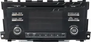 2013-2015 Nissan Altima AM FM Satellite Radio CD MP3 Player Aux Input 281853TA0C