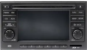 2013-2015 Nissan Rogue AMFM SAT Radio 6 Disc CD Player GPS Navigation 259151VY1B
