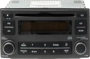 2007-08 Kia Rondo AM FM Radio Receiver CD Player 961401D1003W Option Code 9611H6