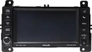 2012 Jeep Grand Cherokee AM FM SAT Radio CD DVD GPS MP3 Player 05091659AB RHR