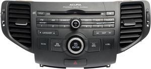 2011-14 Acura TSX AM FM Radio SiriusXM CD MP3 Player 39100-TL2-A110-M1 Opt 1XA9