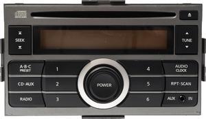 2007-09 Nissan Sentra AMFM Radio Single Disc CD MP3 Player Aux Input 28185ET000