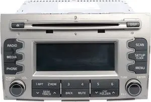 2014-2016 Kia Sportage AM FM Radio XM Single Disc CD MP3 Player 96150-3W160DC9