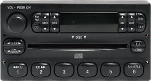 2001-05 Ford Ranger Escape Mazda B Series AM FM Radio w CD Player 4L2T-18C815-DA 2001-05 Ford Ranger Escape Mazda B Series AM FM Radio w CD Player 4L2T-18C815-DA