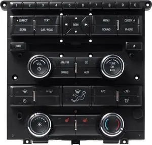 2011-14 Ford Mustang Multimedia Climate Control Panel Part Number CR3T-18A802-KA