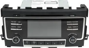 2016 Nissan Altima AM FM Radio Receiver Single Disc CD MP3 Player 281859HR1A