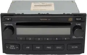 2004-2008 OEM Toyota Matrix AM FM CD Player Radio 86120-02400 Code A51816