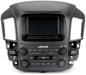 1999-03 Lexus RX300 AM FM Radio Cassette Player w Display 86120-48050 OPT P1714 1999-03 Lexus RX300 AM FM Radio Cassette Player w Display 86120-48050 OPT P1714